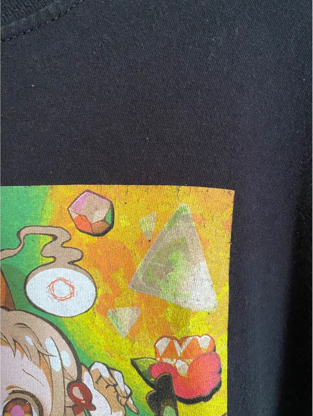 Toilet-Bound Hanako-Kun Anime Graphic T-Shirt XL Black Official Licensed Manga - Picture 4 of 5